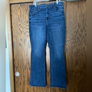 American Eagle high rise skinny kick jeans